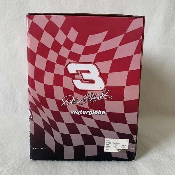DALE EARNHARDT SR NASCAR RARE WATERGLOBE #3 ORIGINAL BOX TARGET EXCLUSIVE RARE - Picture 2 of 12